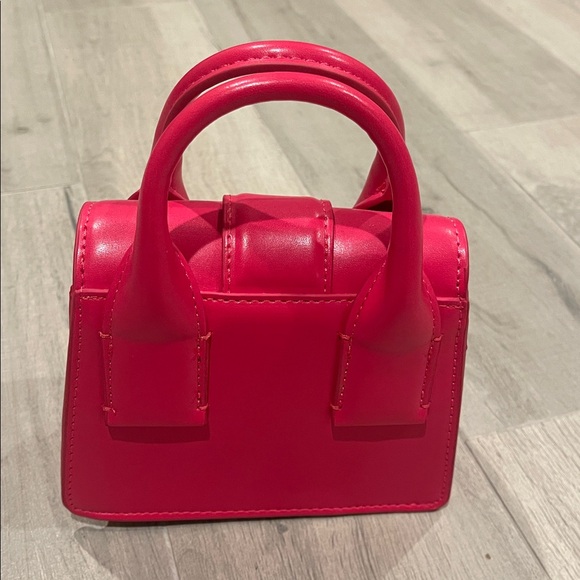 Zara Bold Pink Mini Handbag - Picture 2 of 3